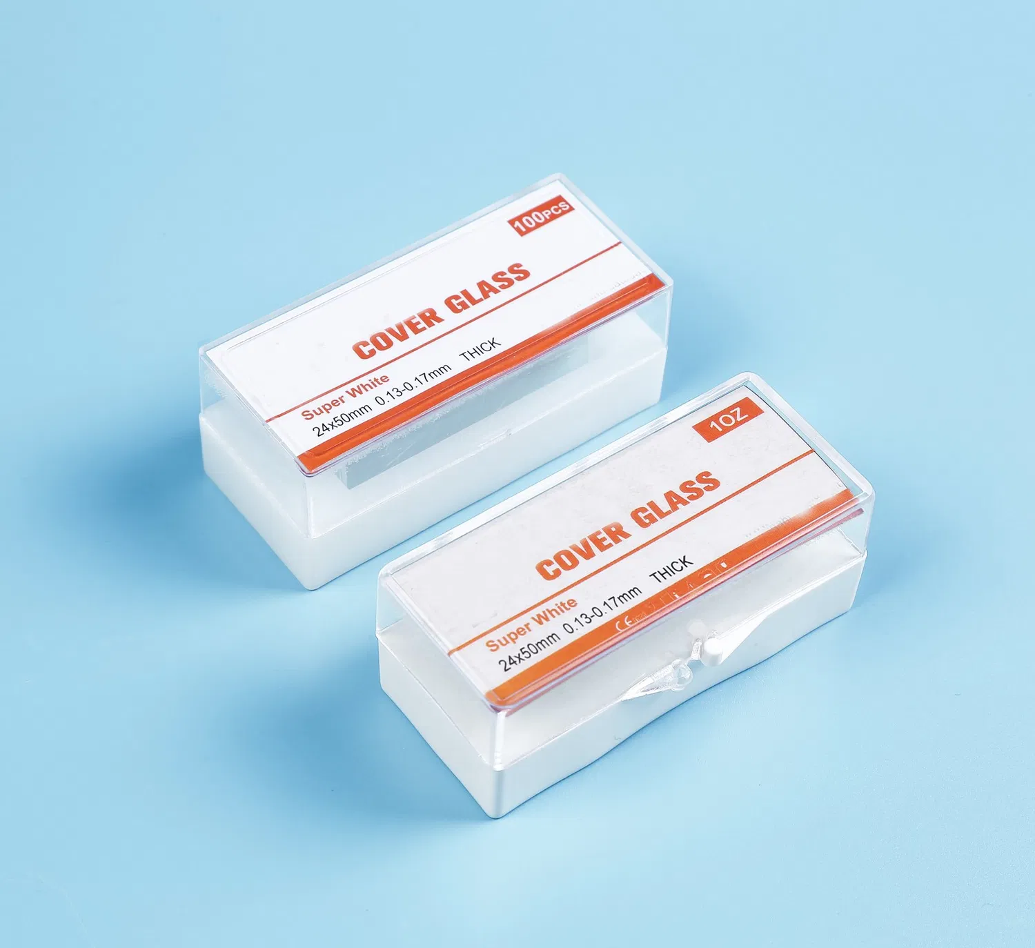 Square Laboratory Microscope Cover Glass